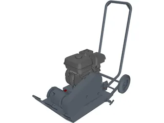 Vibrating Plate 3D Model preview