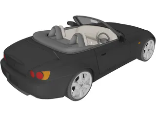 Honda S2000 3D Model preview