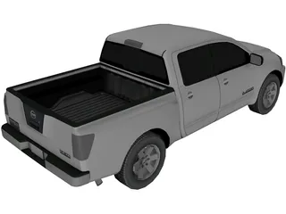 Nissan Titan (2004) 3D Model preview