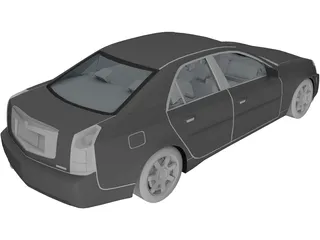 Cadillac CTS 3D Model preview