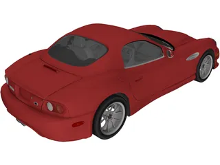 Panoz Esperante 3D Model preview