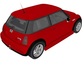 Mini Cooper S 3D Model preview