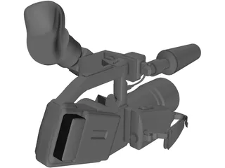 Canon XL1 Camcorder 3D Model preview