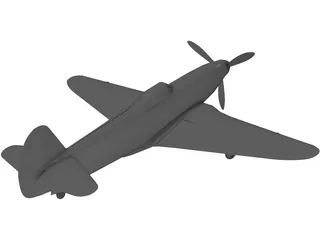 Yakovlev Yak-3 3D Model preview