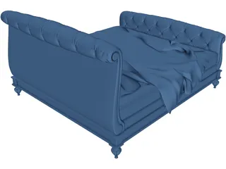 Bed 3D Model preview