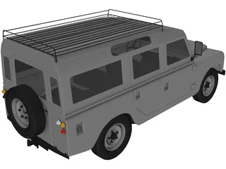 Range Rover 109 3D Model preview