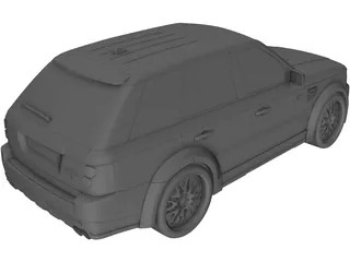 Range Rover Sport HAMANN 3D Model preview