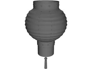 Chinese Lantern 3D Model preview