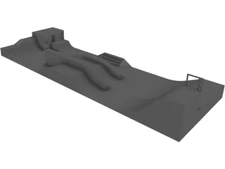 Skatepark Compact 3D Model preview