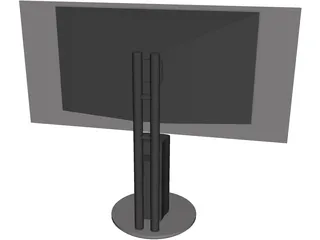 Bang and Olufsen TV Set 3D Model preview