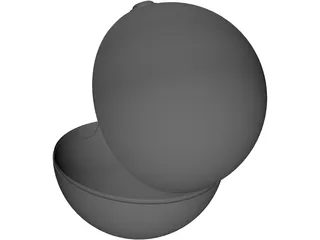 Pokeball 3D Model preview