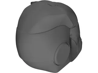Ironman Helmet 3D Model preview