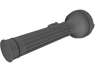 Flashlight 3D Model preview