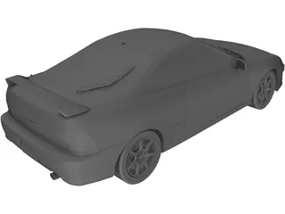 Honda Integra Type R 3D Model preview