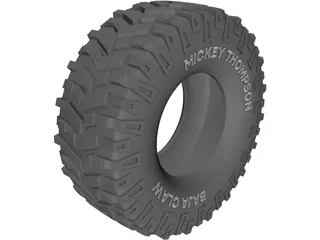 Tire Off Road 3D Model preview