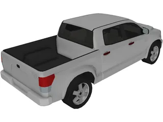 Toyota Hilux SRV 3D Model preview