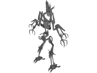 Transformers Frenzy 3D Model preview