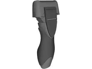 Panasonic ES8176 Shaver 3D Model preview