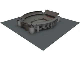 Bryant-Denny Stadium 3D Model preview