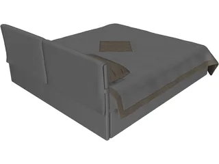 Bed 3D Model preview