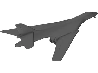 Rockwell B-1B Lancer 3D Model preview