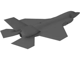 Lockheed Martin JSF F-35 3D Model preview