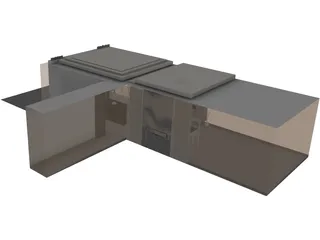 Room Interior 3D Model preview
