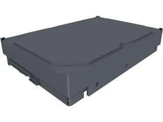Seagate HDD 3D Model preview