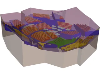 Berlin Philharmonie 3D Model preview