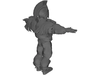 Spartan 3D Model preview