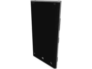 Nokia Lumia 1001 3D Model preview