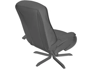 Armchair 3D Model preview