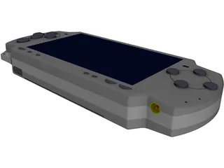 Sony PlayStation Portable Slim (2004) 3D Model preview