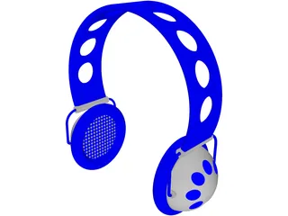 Headphones 3D Model preview