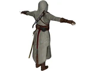 Assassin Creed Altair 3D Model preview