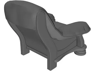 Armchair 3D Model preview