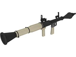 RPG-7 3D Model preview