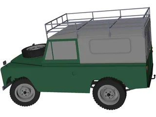 Land Rover 3D Model preview