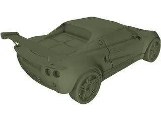Lotus Elise 111S (1999) 3D Model preview