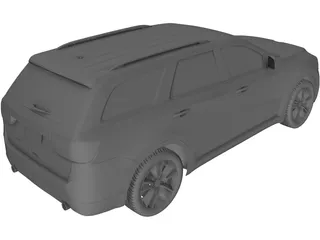 Dodge Durango (2011) 3D Model preview