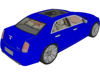 Lancia Thema (2013) 3D Model preview