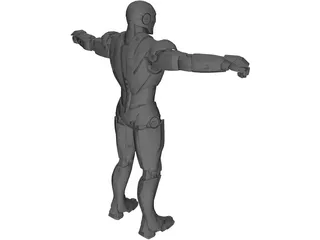 Ironman Mark 6 3D Model preview