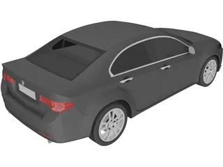 Honda Accord Sedan (2009) 3D Model preview