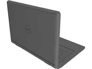 Dell Notebook 3D Model preview