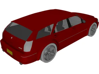 Dodge Magnum SRT8 3D Model preview