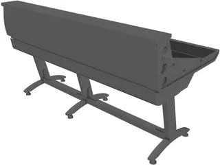 Recording Studio Console 3D Model preview