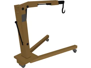 Mechanical Arm 3D Model preview