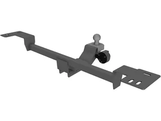 Towing Accessory for Hyundai Tucson 3D Model preview
