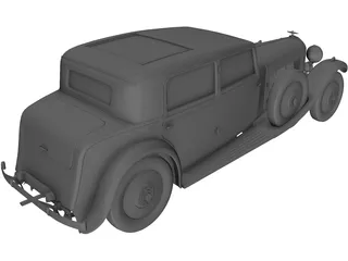 Bentley (1932) 3D Model preview