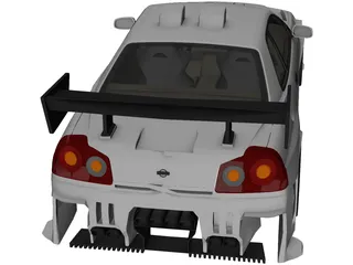 Nissan Skyline GTR [Tuned] 3D Model preview